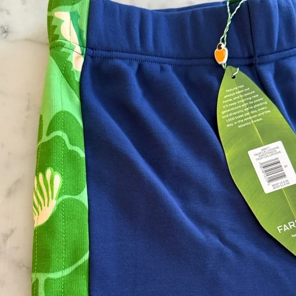 Farm Rio Tropical Groove Flare Leg Track Pants Sweatpants - Picture 3 of 16